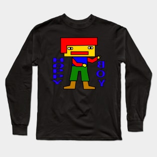 happy boy Long Sleeve T-Shirt